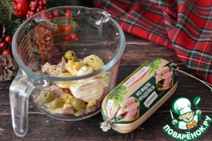 Яйца, фаршированные ветчиной Яйца, фаршированные ветчиной