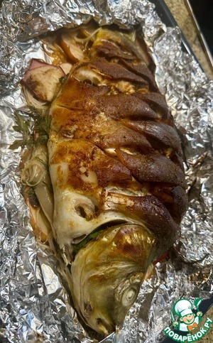 Карп. Запеченный в духовке