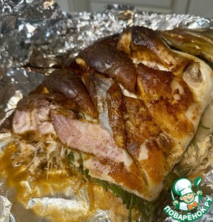 Карп. Запеченный в духовке