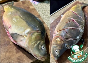 Карп. Запеченный в духовке