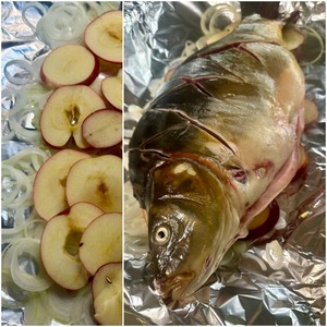 Карп. Запеченный в духовке