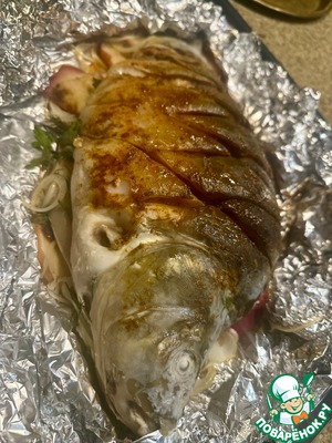 Карп. Запеченный в духовке