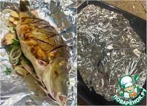 Карп. Запеченный в духовке