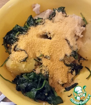 Котлеты из бобов и шпината Котлеты из бобов и шпината