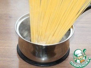 Котлеты со спаггети и грибным соусом Котлеты со спаггети и грибным соусом