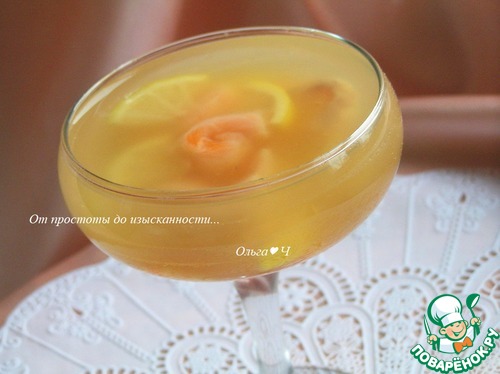 Креветки в шампанском Креветки в шампанском