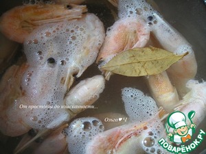 Креветки в шампанском Креветки в шампанском