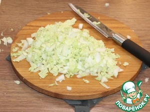 Ленивые голубцы, запечённые под соусом