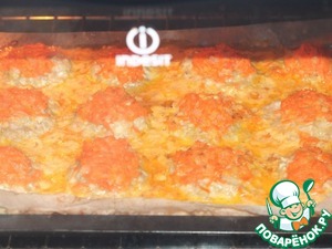 Ленивые голубцы, запечённые под соусом