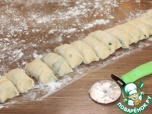 Ленивые пельмени с индейкой и капустой