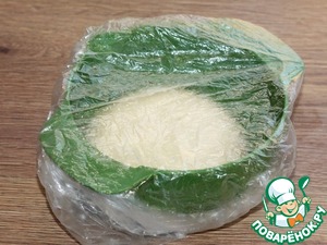 Ленивые пельмени с индейкой и капустой