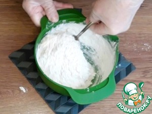 Ленивые пельмени с индейкой и капустой