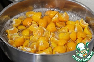 Мандарины в коньячном сиропе