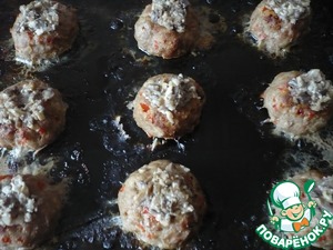 Мясные гнезда из фарша индейки"Змейки" Мясные гнезда из фарша индейки"Змейки"