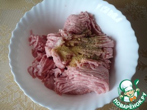 Мясные гнезда из фарша индейки"Змейки" Мясные гнезда из фарша индейки"Змейки"