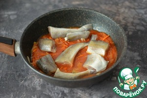 Навага в томатном маринаде