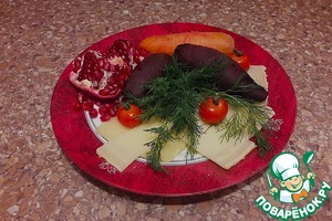 Новогодний салат с варено копченой индейкой Новогодний салат с варено копченой индейкой