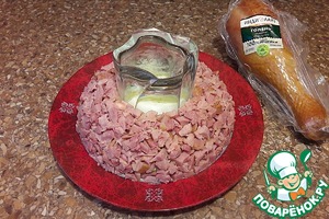 Новогодний салат с варено копченой индейкой Новогодний салат с варено копченой индейкой