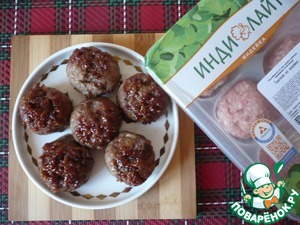 Острые тефтели из индейки Острые тефтели из индейки