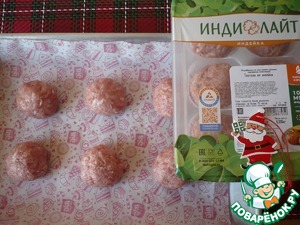 Острые тефтели из индейки Острые тефтели из индейки