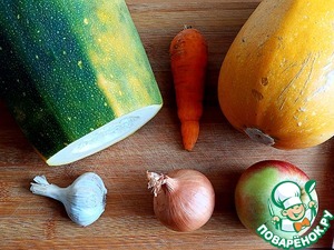 Овощное ассорти на кеци с колбасой Овощное ассорти на кеци с колбасой