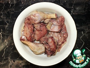 Петух по-бургундски ( «Coq au vin») Петух по-бургундски ( «Coq au vin»)