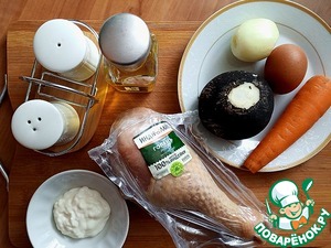 По мотивам салата "Клязьма" По мотивам салата "Клязьма"