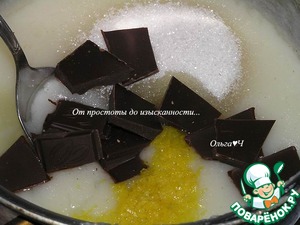 Постный шоколадный торт а-ля "Наполеон" Постный шоколадный торт а-ля "Наполеон"