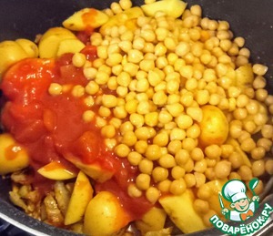 Рагу из фенхеля, артишока и оливок