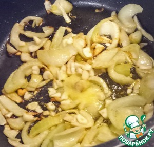 Рагу из фенхеля, артишока и оливок