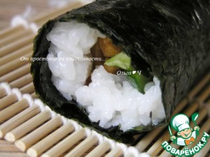 Роллы с кальмарами Роллы с кальмарами