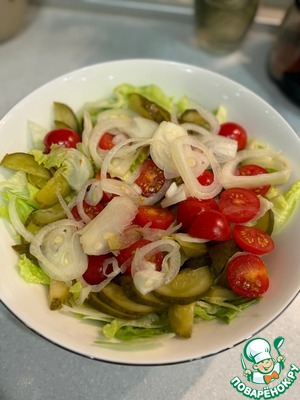 Салат "Биг Мак" Салат "Биг Мак"