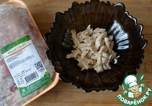 Салат из индейки и огурцов по-восточному Салат из индейки и огурцов по-восточному