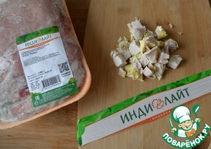 Салат из индейки и овощей "Восточный"