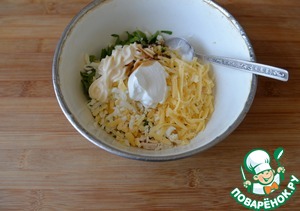 Салат из индейки и шпината