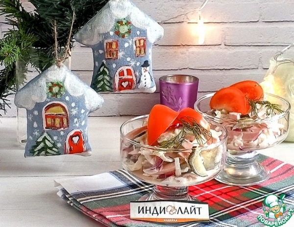 Салат из колбасы и редьки Салат из колбасы и редьки