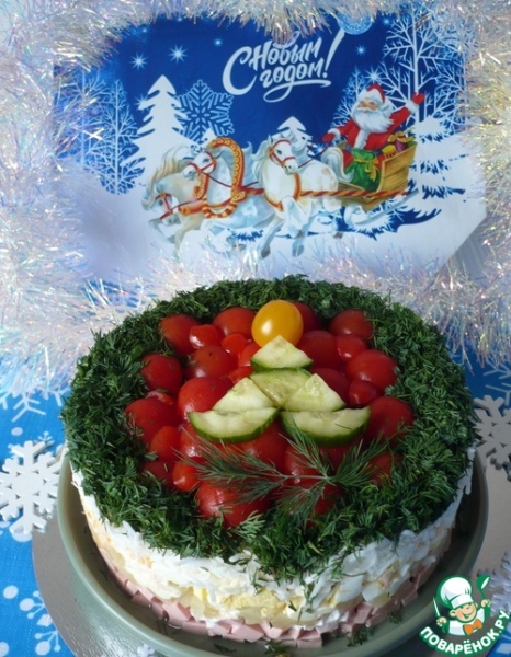 Салат к Новогоднему столу Салат к Новогоднему столу