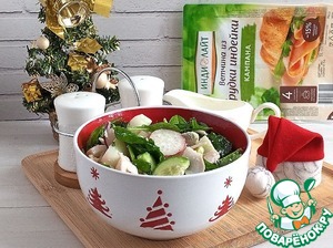 Салат-коктейль с ветчиной Салат-коктейль с ветчиной