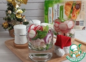 Салат-коктейль с ветчиной Салат-коктейль с ветчиной