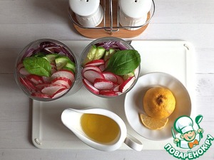 Салат-коктейль с ветчиной Салат-коктейль с ветчиной