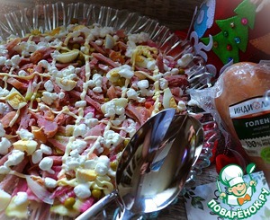 Салат "Новогодние россыпи" Салат "Новогодние россыпи"