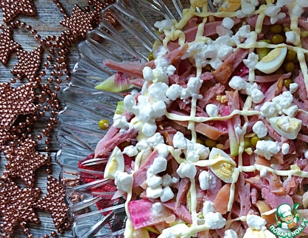 Салат "Новогодние россыпи" Салат "Новогодние россыпи"