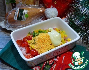 Салат "Новогодняя ярмарка" Салат "Новогодняя ярмарка"