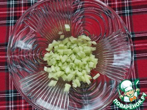 Салат с авокадо "Мозаика" Салат с авокадо "Мозаика"