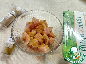 Салат с индейкой и авокадо Салат с индейкой и авокадо