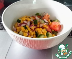 Салат "скоро лето"