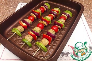 Шашлык из вырезки индейки к Новогоднему столу