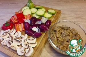 Шашлык из вырезки индейки к Новогоднему столу