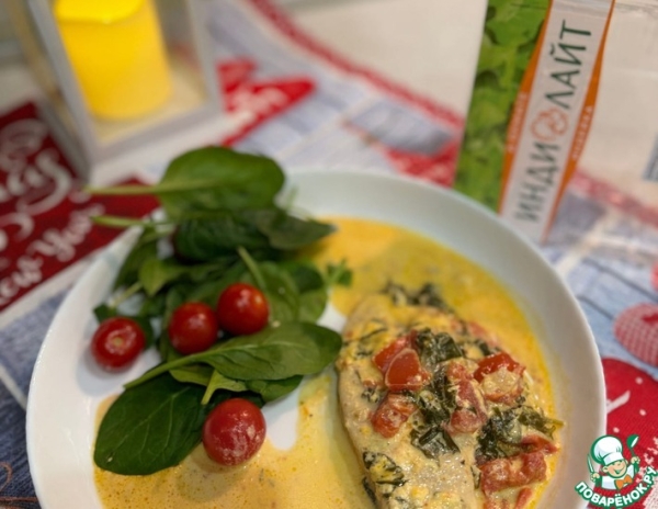 Шницель в сливочном соусе Шницель в сливочном соусе