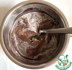 Шоколадно-кокосовый мусс